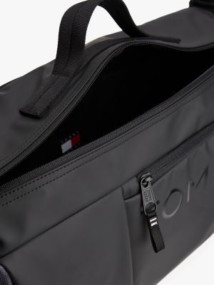 black essential tonal logo backpack for men tommy jeans