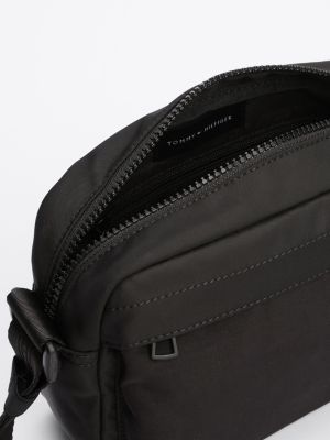 black repeat logo reporter bag for men tommy hilfiger