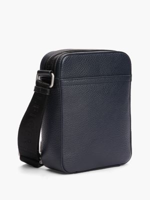 blau th business corporate reportertasche für herren - tommy hilfiger