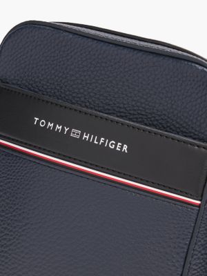 blau th business corporate reportertasche für herren - tommy hilfiger