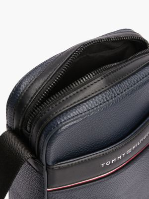 blau th business corporate reportertasche für herren - tommy hilfiger