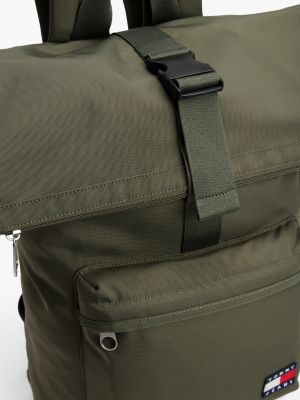 multi essential rucksack mit rolltop für herren - tommy jeans