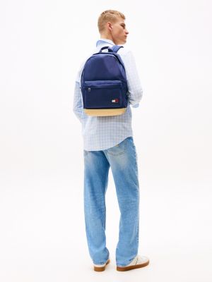 sac à dos arrondi essential plusieurs couleurs pour hommes tommy jeans