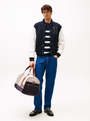 meerdere kleuren casual weekendtas met logopatch voor heren - tommy hilfiger