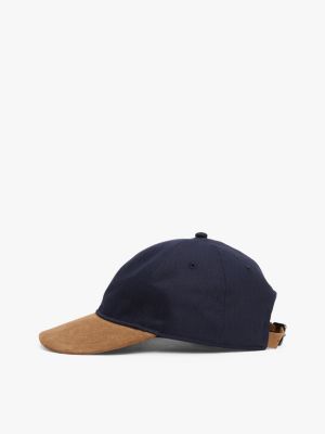 cappello da baseball con bandierina multicolore da uomini tommy hilfiger