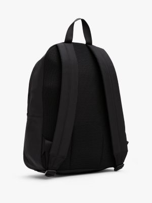 black logo dome backpack for men tommy jeans