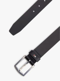 Denton Enamel Flag Leather Belt — Blue 2