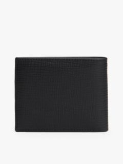 Hilfiger Flag Leather Bifold Credit Card Wallet — Black 2