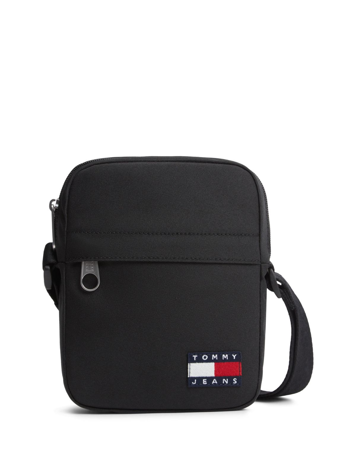 Essential Logo Reporter Bag — Black