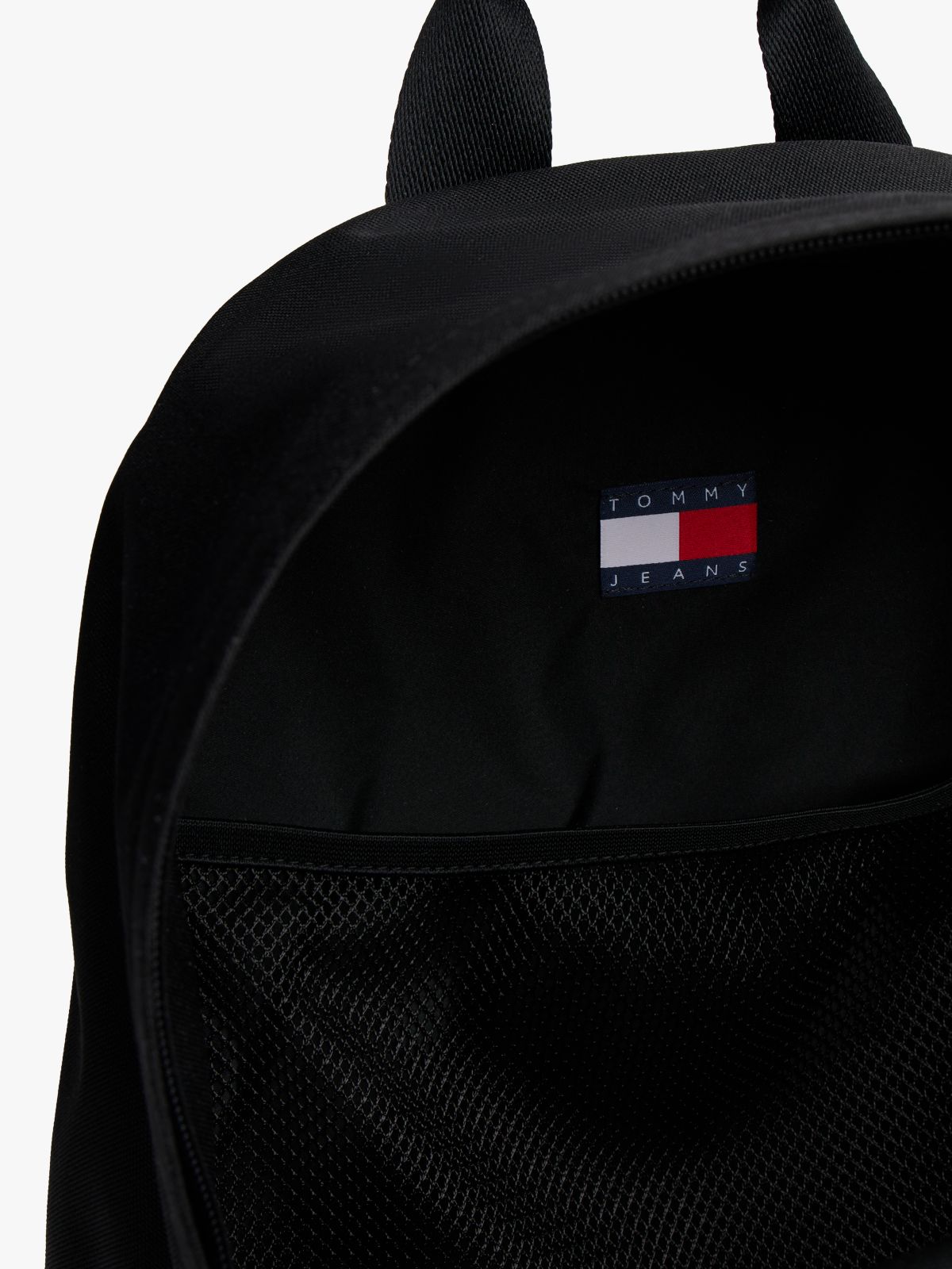 Essential Logo Dome Backpack — Black