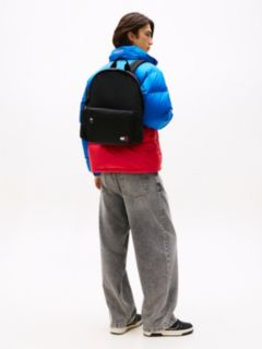 Essential Logo Dome Backpack — Black 5