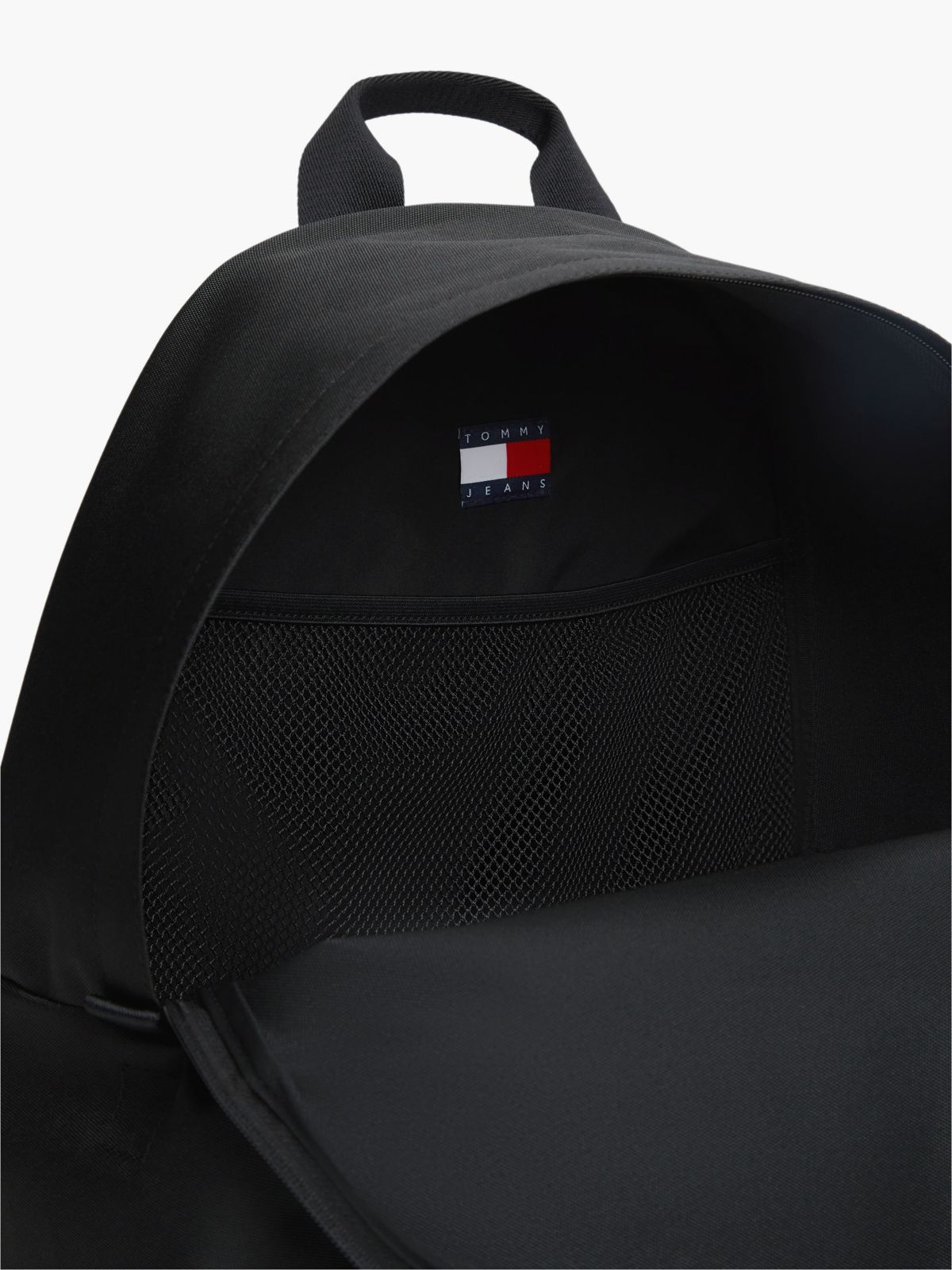Essential Logo Dome Backpack — Black
