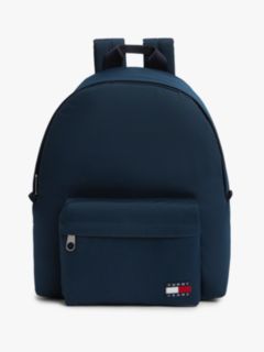 Essential Logo Dome Backpack — Blue 1