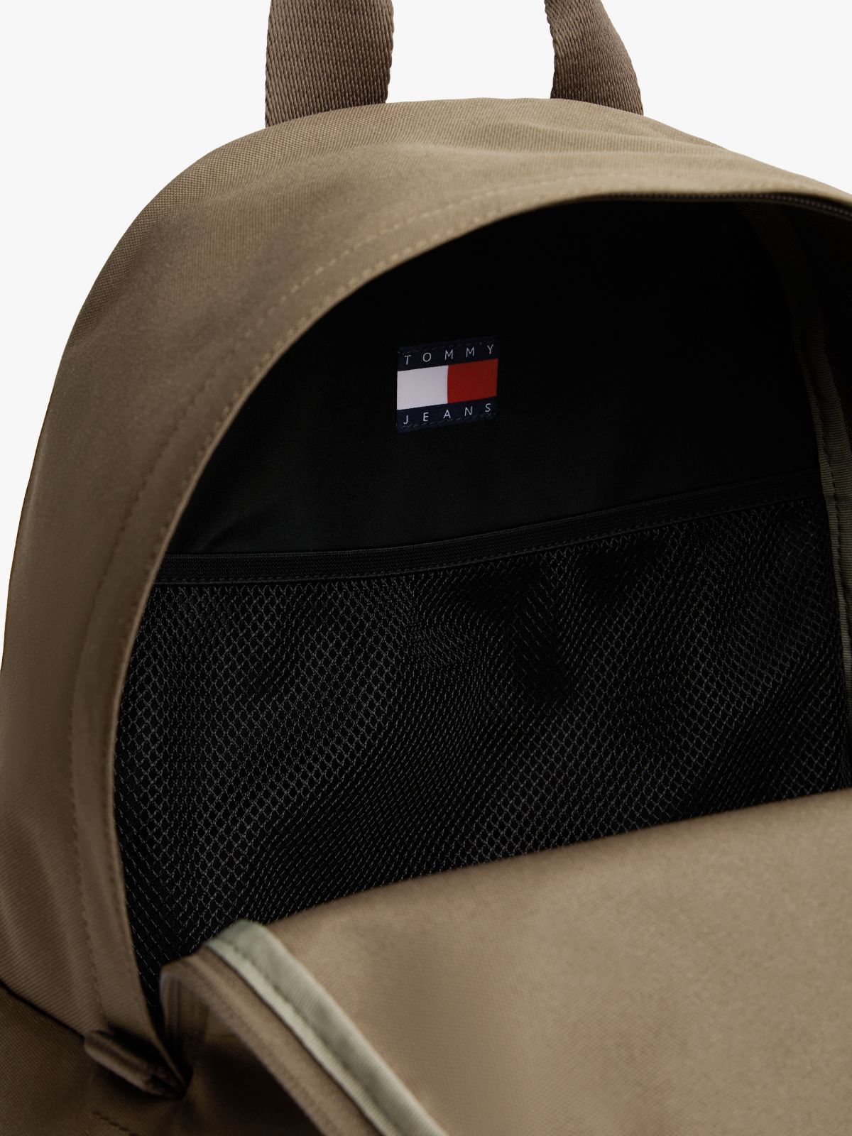 Essential Logo Dome Backpack — Brown