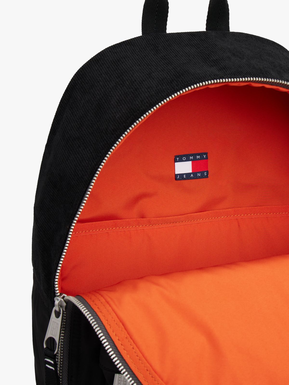 Tech Tonal Logo Backpack — Black