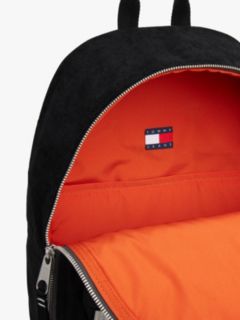 Tech Tonal Logo Backpack — Black 4