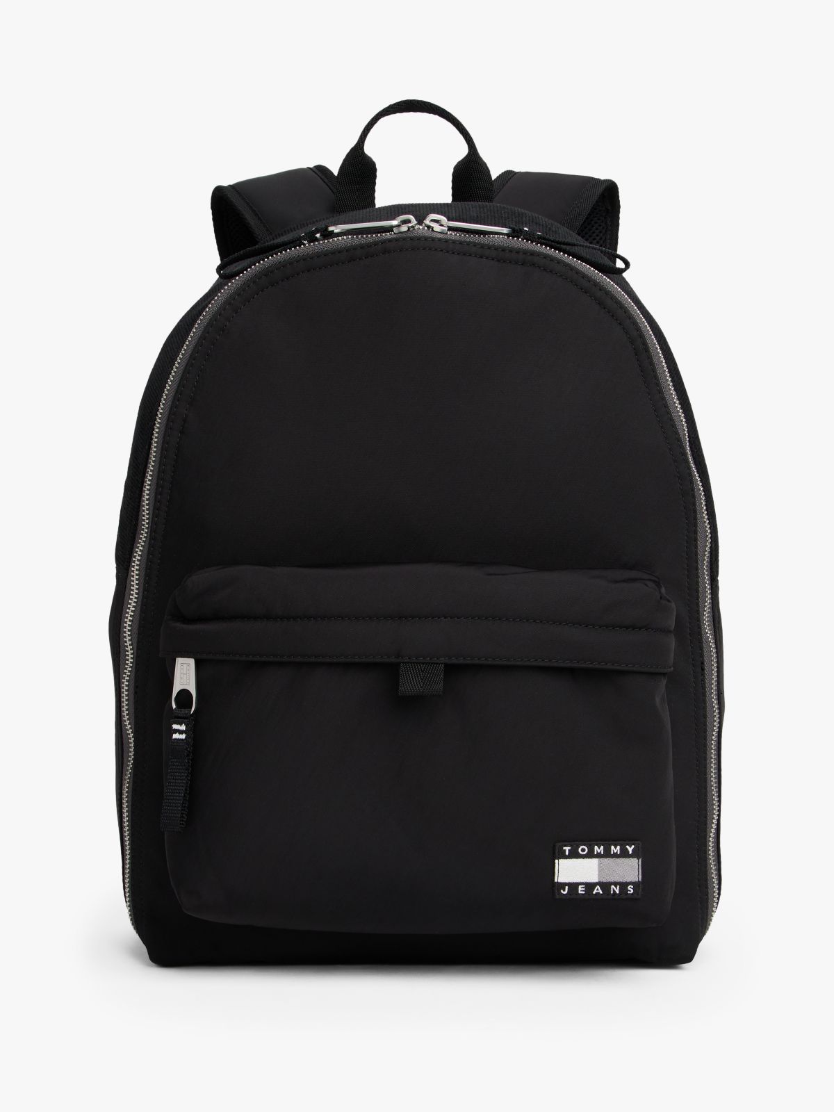 Tech Tonal Logo Backpack — Black