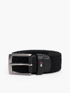 Braided Webbing Belt — Black 4