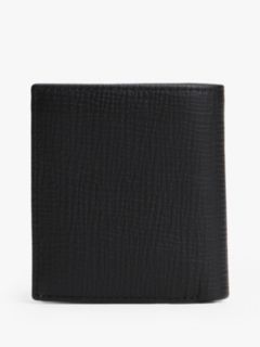 Hilfiger Flag Leather Trifold Wallet — Black 2