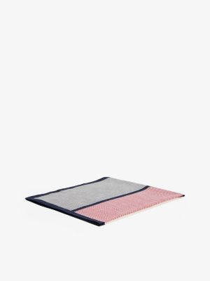 blau the runway collection schal mit flag für herren - tommy hilfiger
