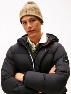 Hilfiger Flag Pure Wool Beanie — Beige 4