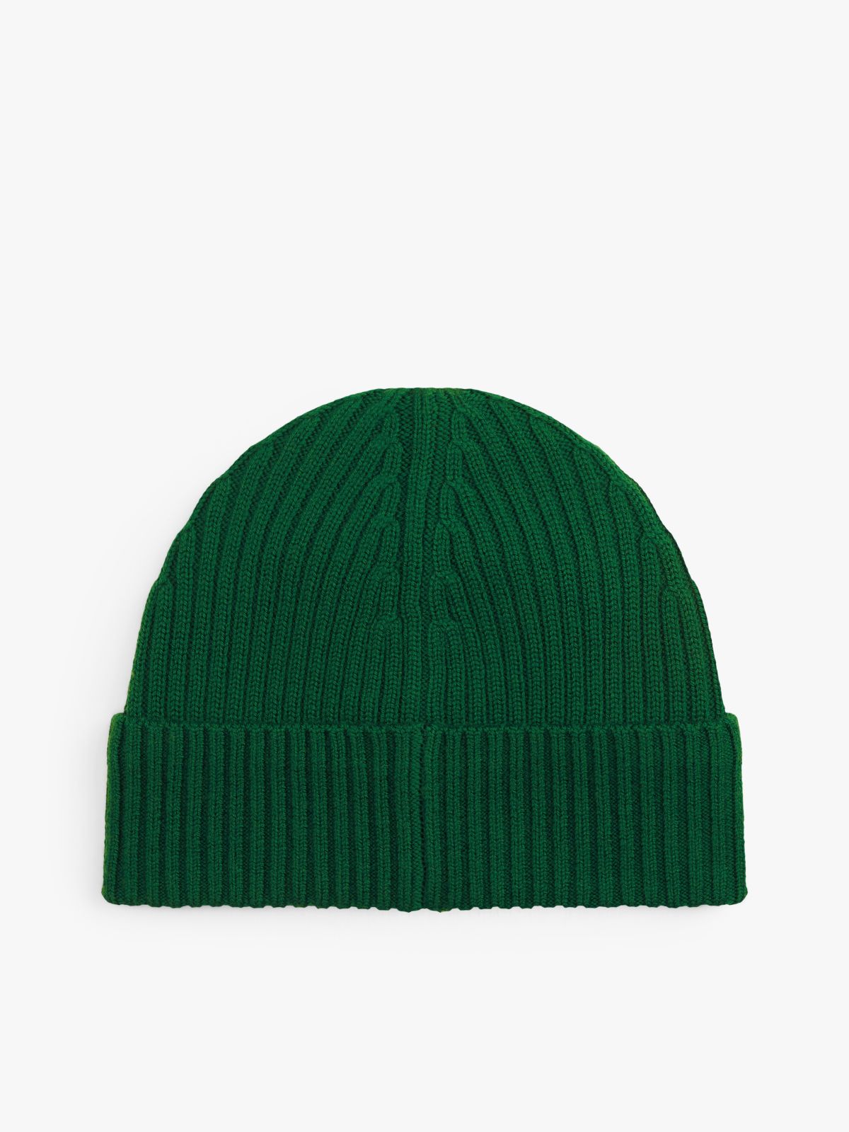 Hilfiger Flag Pure Wool Beanie — Green