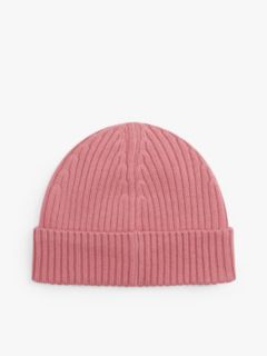 Hilfiger Flag Pure Wool Beanie — Pink 2