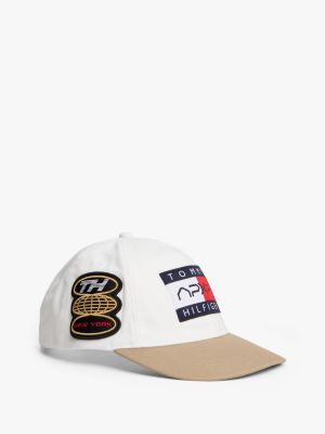 white the apxgp collection baseball-cap mit logo für herren - tommy hilfiger