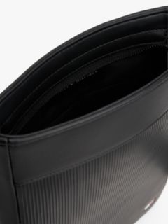 Hilfiger Flag Ribbed Crossbody Bag — Black 4
