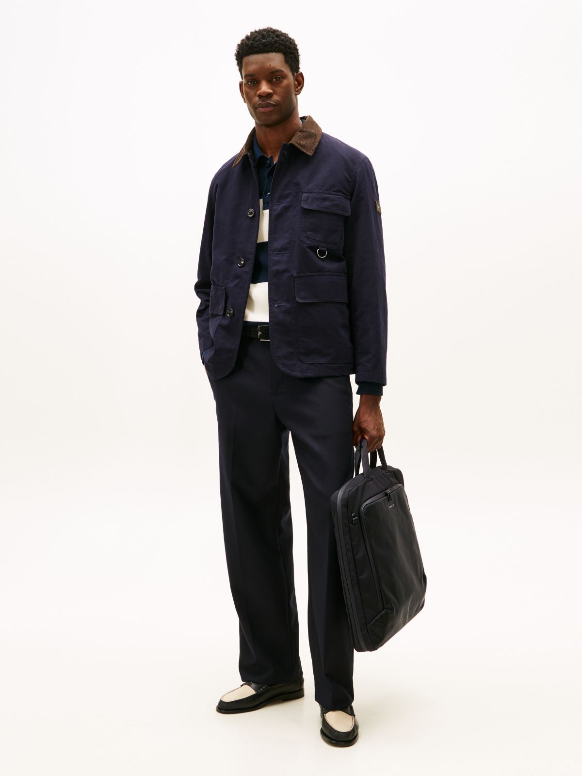 Textile Travel Suit Carrier — Black