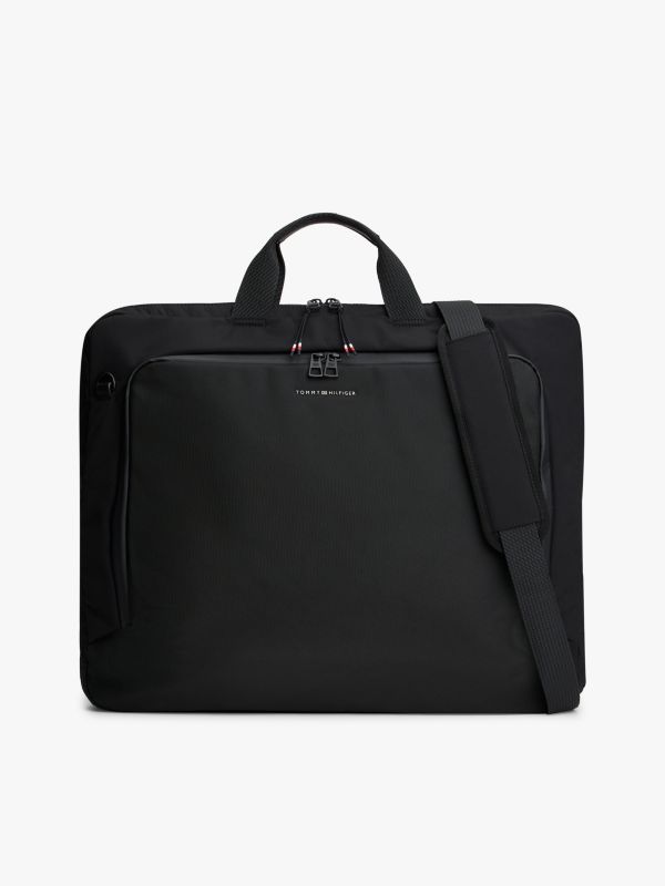 Textile Travel Suit Carrier — Black