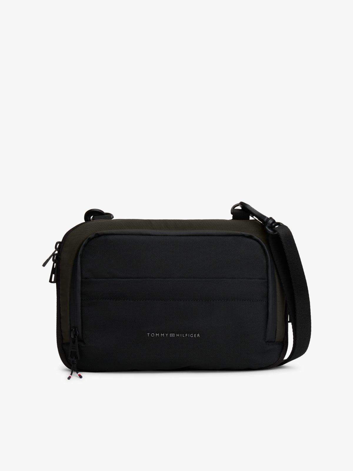 Textile Logo Packable Backpack — Green