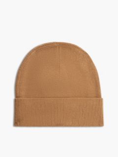 Hilfiger Flag Lightweight Beanie With Cashmere — Brown 2