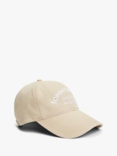 Archive Logo Canvas Baseball Cap — Beige 1