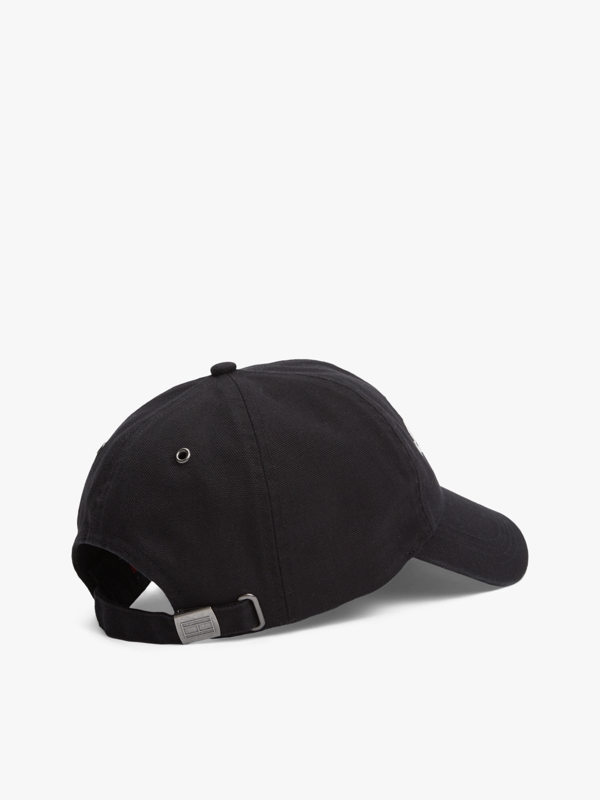 Archive Logo Canvas Baseball Cap — Black
