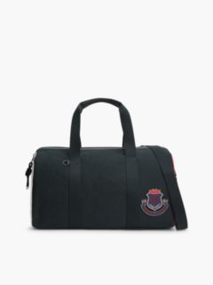Heritage Colour-Blocked Canvas Duffel Bag — Blue 1