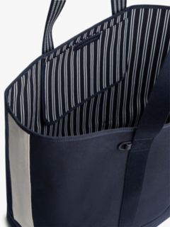 Heritage Reversible Canvas Tote Bag — Blue 4