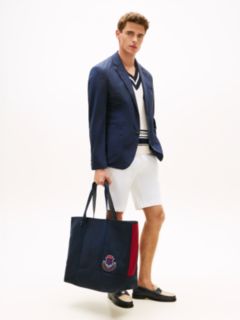 Heritage Reversible Canvas Tote Bag — Blue 5