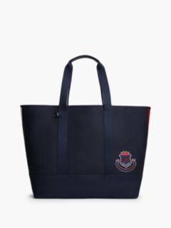 Heritage Reversible Canvas Tote Bag — Blue 1