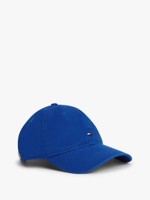 casquette à drapeau hilfiger brodé blue pour hommes tommy hilfiger