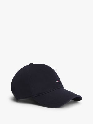 casquette à drapeau hilfiger brodé blue pour hommes tommy hilfiger
