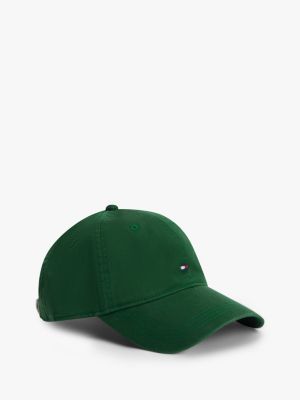 casquette à drapeau hilfiger brodé green pour hommes tommy hilfiger