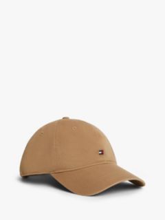 Hilfiger Flag Embroidery Baseball Cap — Brown 1