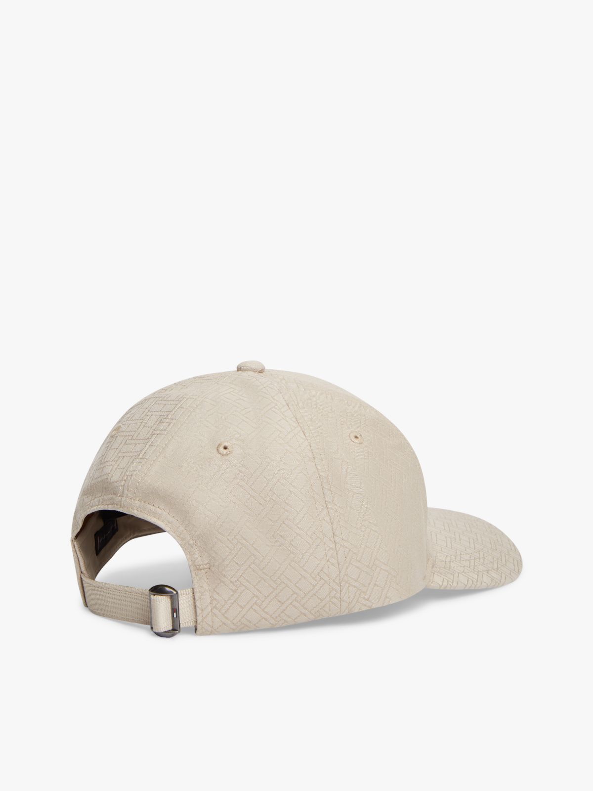Corporate Flag Jacquard Baseball Cap — Beige
