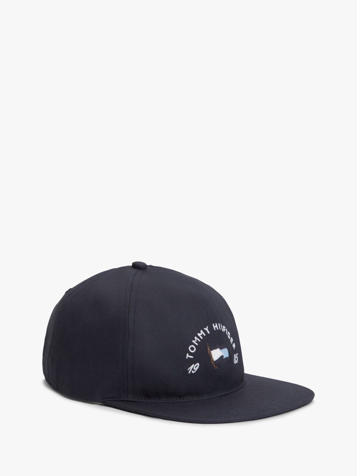 Heritage Canvas Logo Embroidery Baseball Cap — Blue