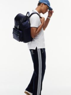 Toggle Drawstring Travel Backpack — Blue 2