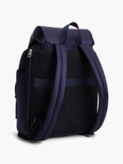 Toggle Drawstring Travel Backpack — Blue 6