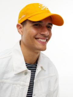 Logo Embroidery Baseball Cap — Orange 4