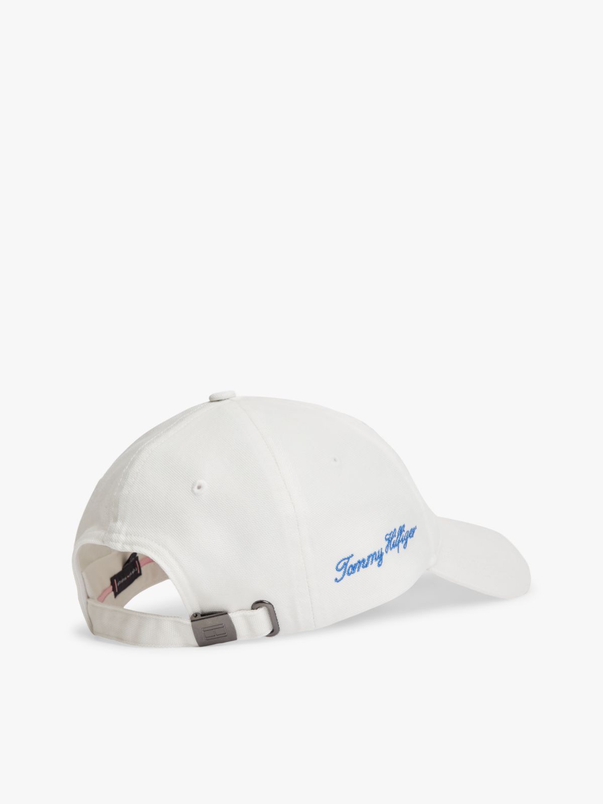 Logo Embroidery Baseball Cap — White