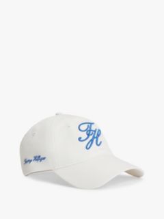 Logo Embroidery Baseball Cap — White 1